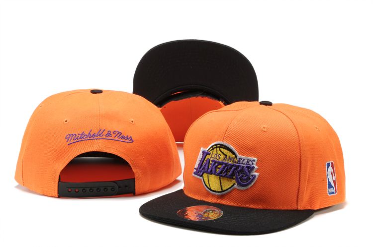 NBA Los Angeles Lakers Orange Hats